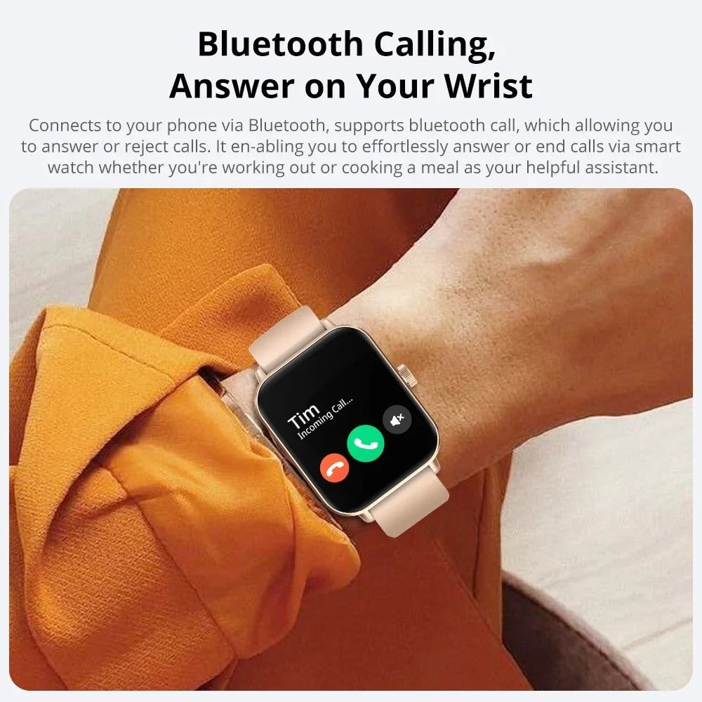 Smartwatch with Health Tracking & Durable Design for Everyday Use - Seamless All-Day Connectivity