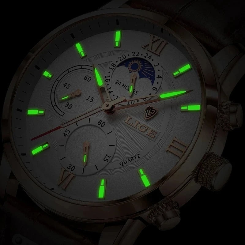 TitanMark Elite Luxury Men's Watch - Stylish Timepiece for Casual & Formal Wear