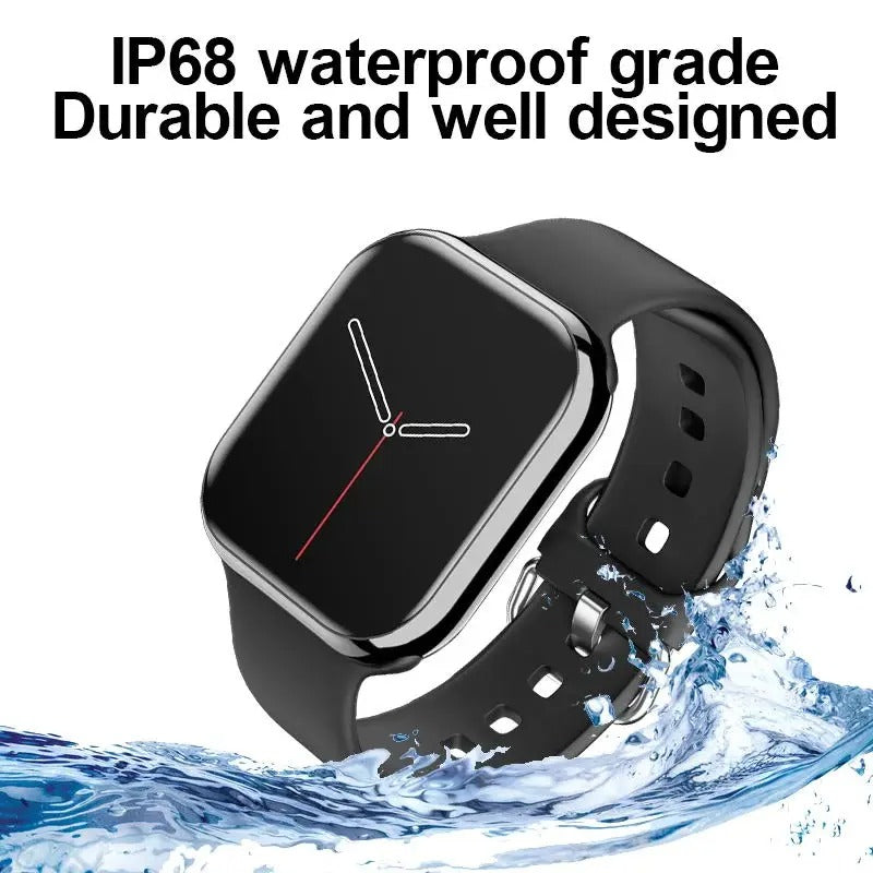Motion GPS Smartwatch - Healt Monitoring Fitness Watch with Silicone Strap