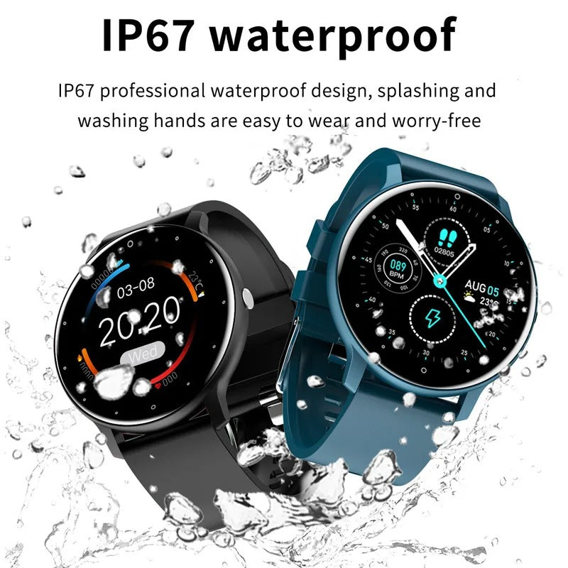 LifePulse Smartwatch – Your Ultimate Health Companion with Blood Pressure Monitor