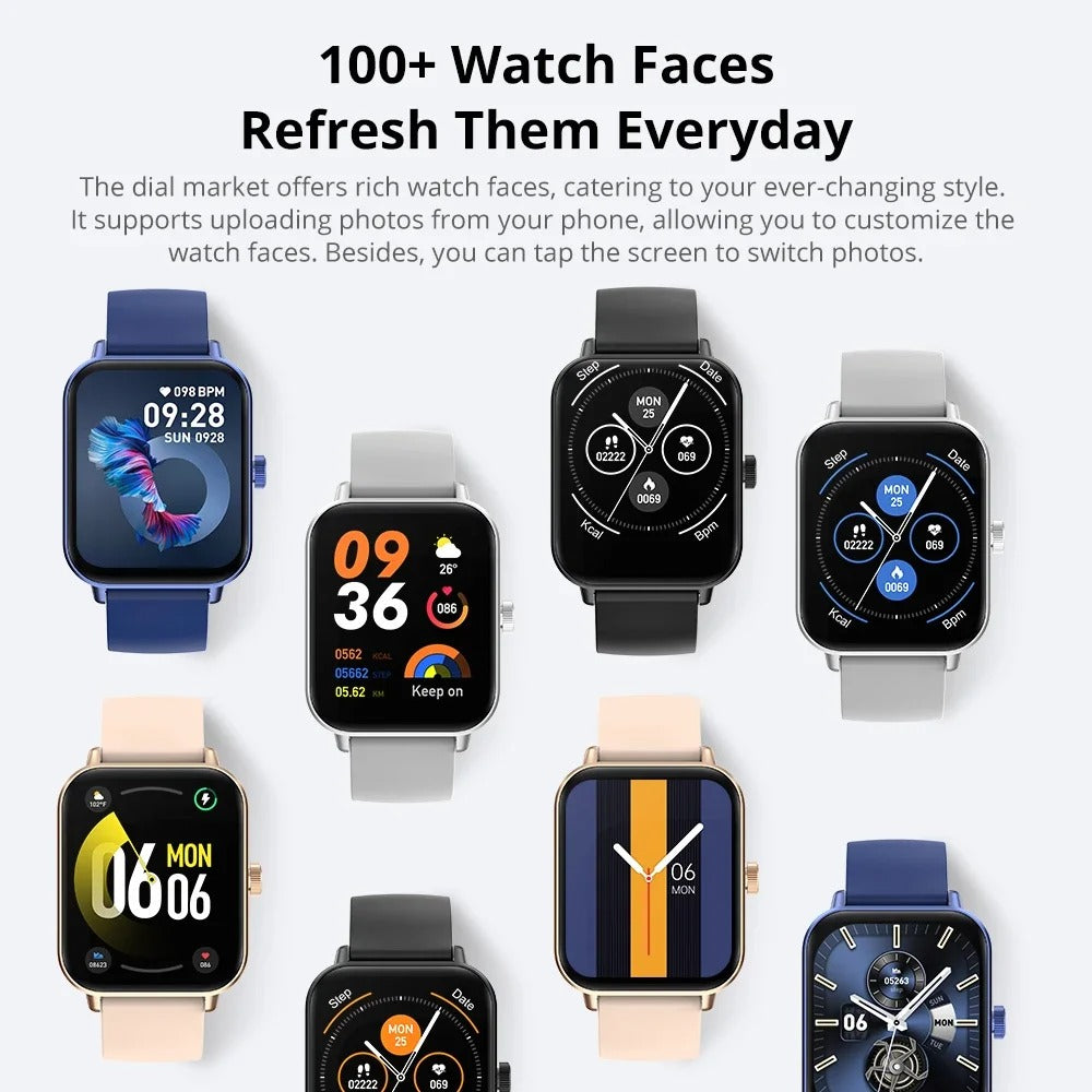 Smartwatch with Health Tracking & Durable Design for Everyday Use - Seamless All-Day Connectivity