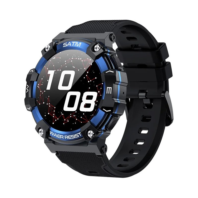 Titan PG Tactical Smartwatch – Rugged Military Design, Waterproof, Heart Monitor, and Military-Grade Durability