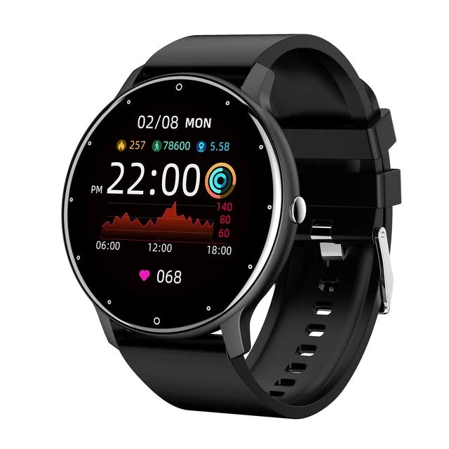 LifePulse Smartwatch – Your Ultimate Health Companion with Blood Pressure Monitor