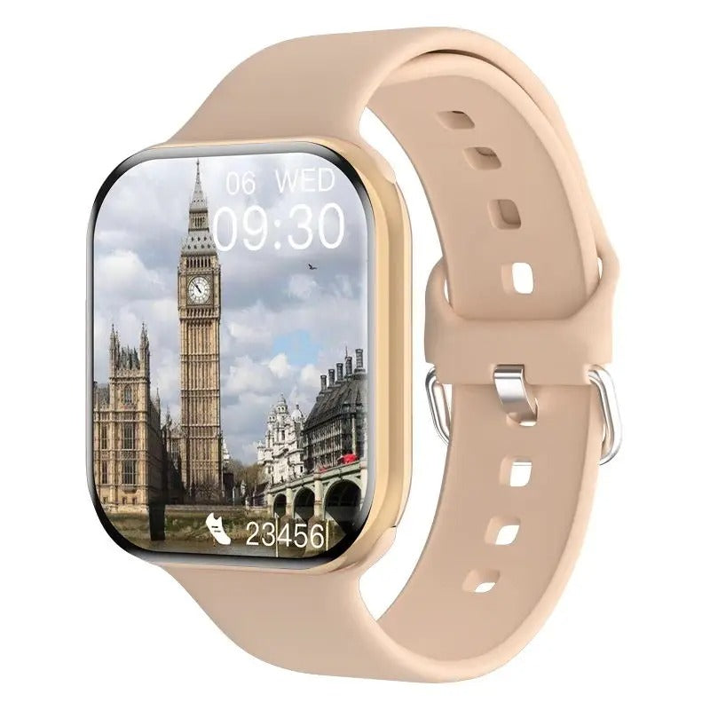 Motion GPS Smartwatch - Healt Monitoring Fitness Watch with Silicone Strap