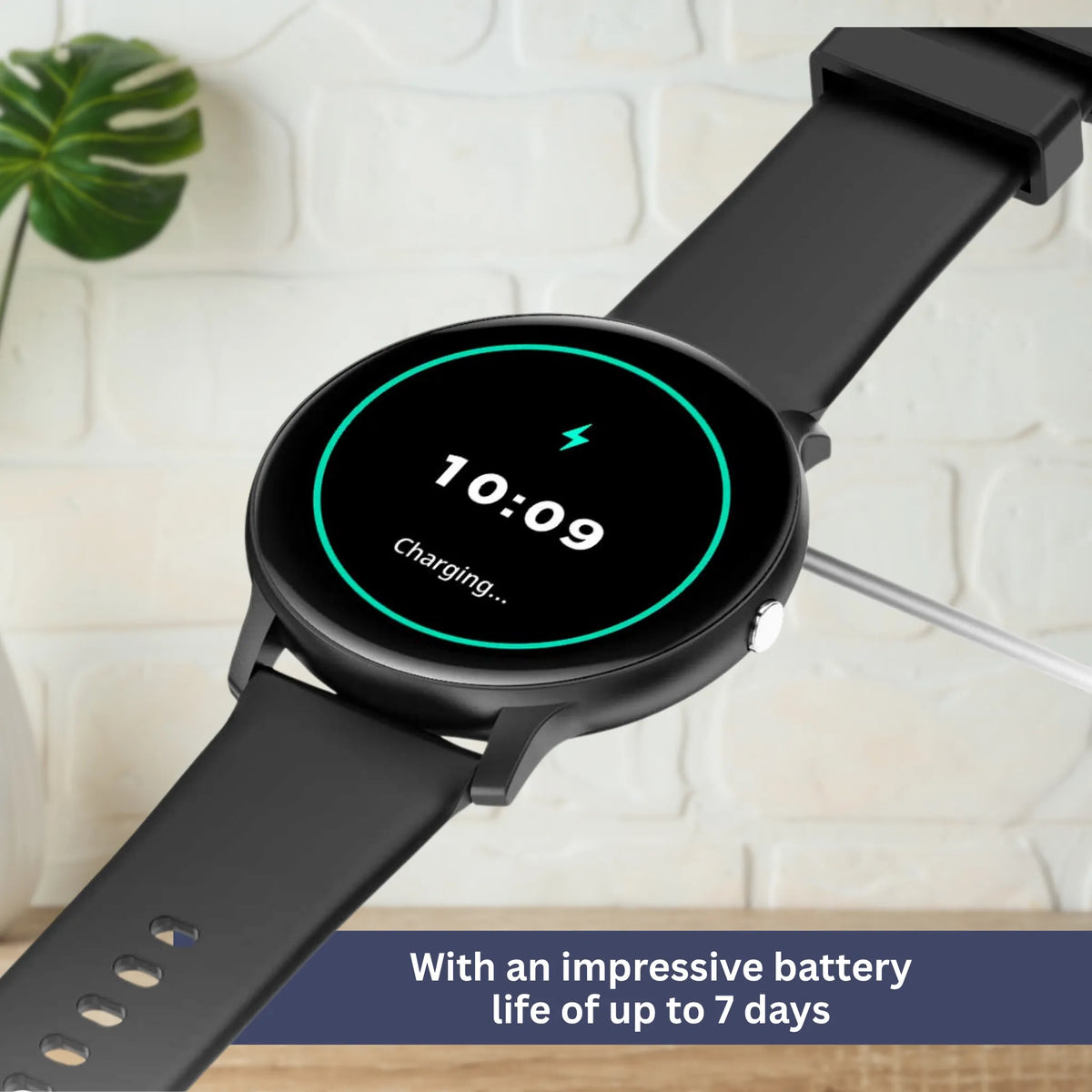 Smart Fitness Tracker Watch | Heart Rate Monitor, Waterproof & Ideal for Health Enthusiasts