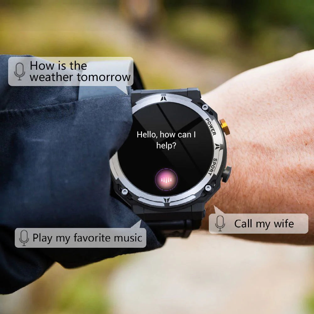 Indestructible Smartwatch | Waterproof, Durable Design & 30+ Modes for Extreme Conditions