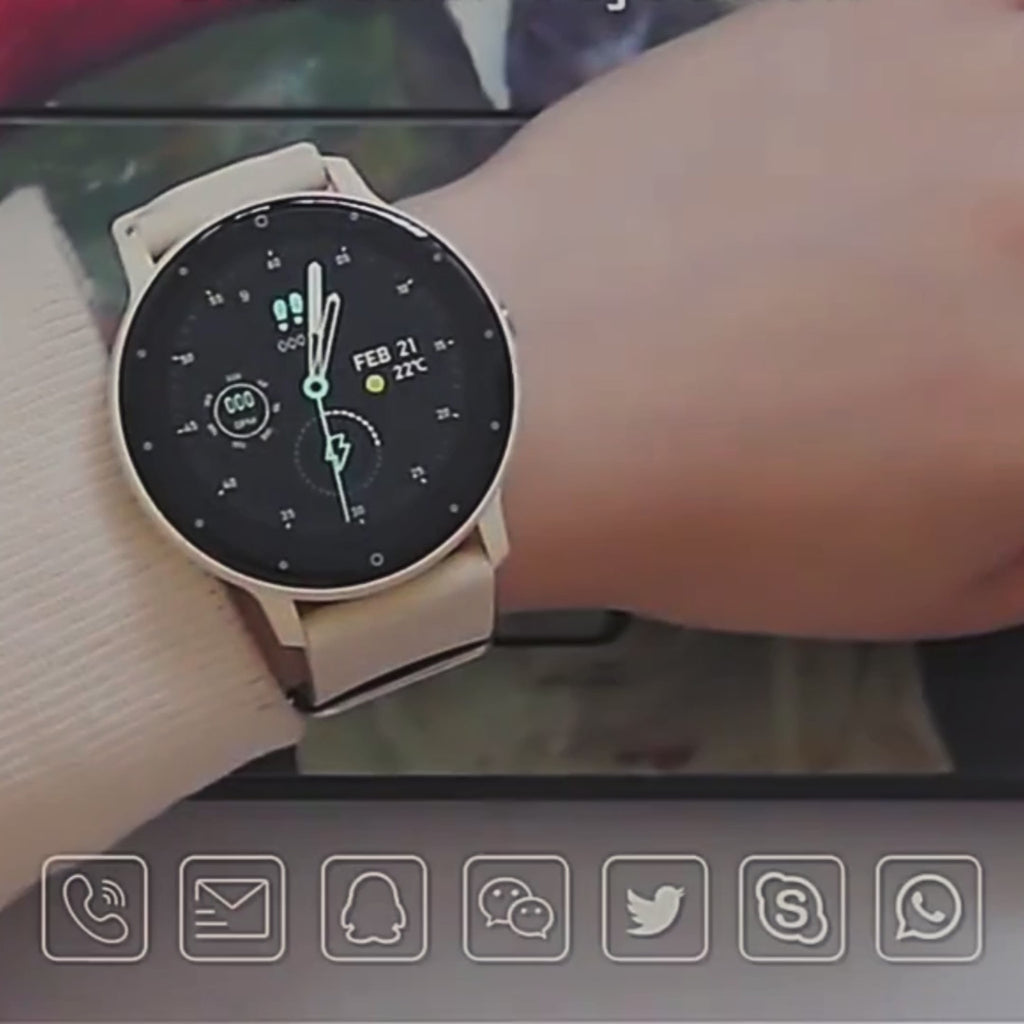 Smart Fitness Tracker Watch | Heart Rate Monitor, Waterproof & Ideal for Health Enthusiasts