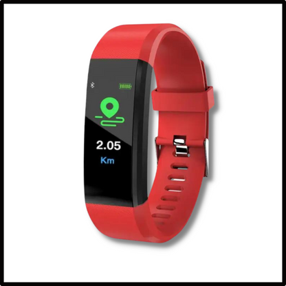 Senior Smartwatch – Basic Fitness Tracker with Step Counter, Heart Rate Monitor & Easy-to-Use Design