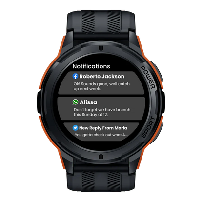 Men’s Fitness & Work Smart Watch – Hard Foreman Digital Watch