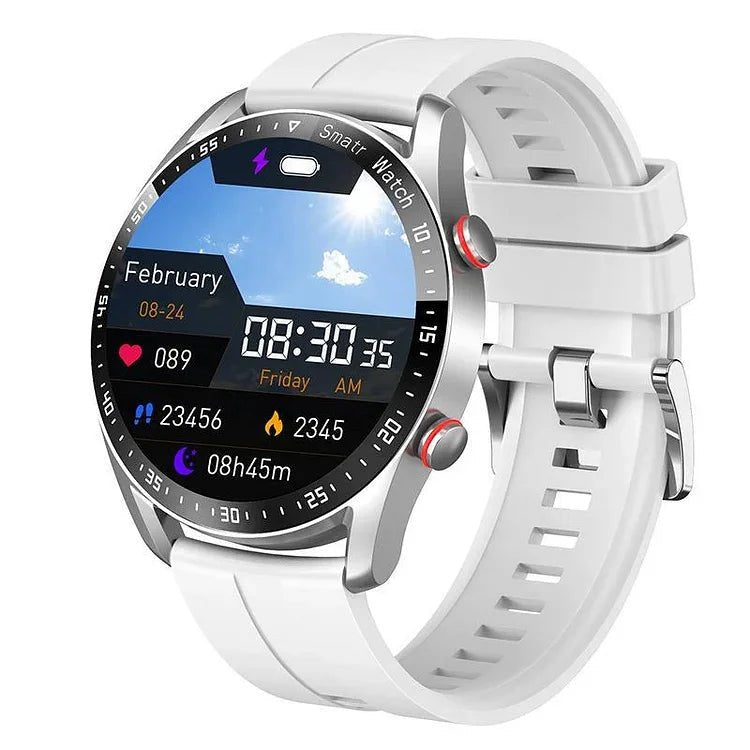 Diabetes Smartwatch with Glucose Monitoring – Non-Invasive Blood Sugar Tester for Health & Fitness