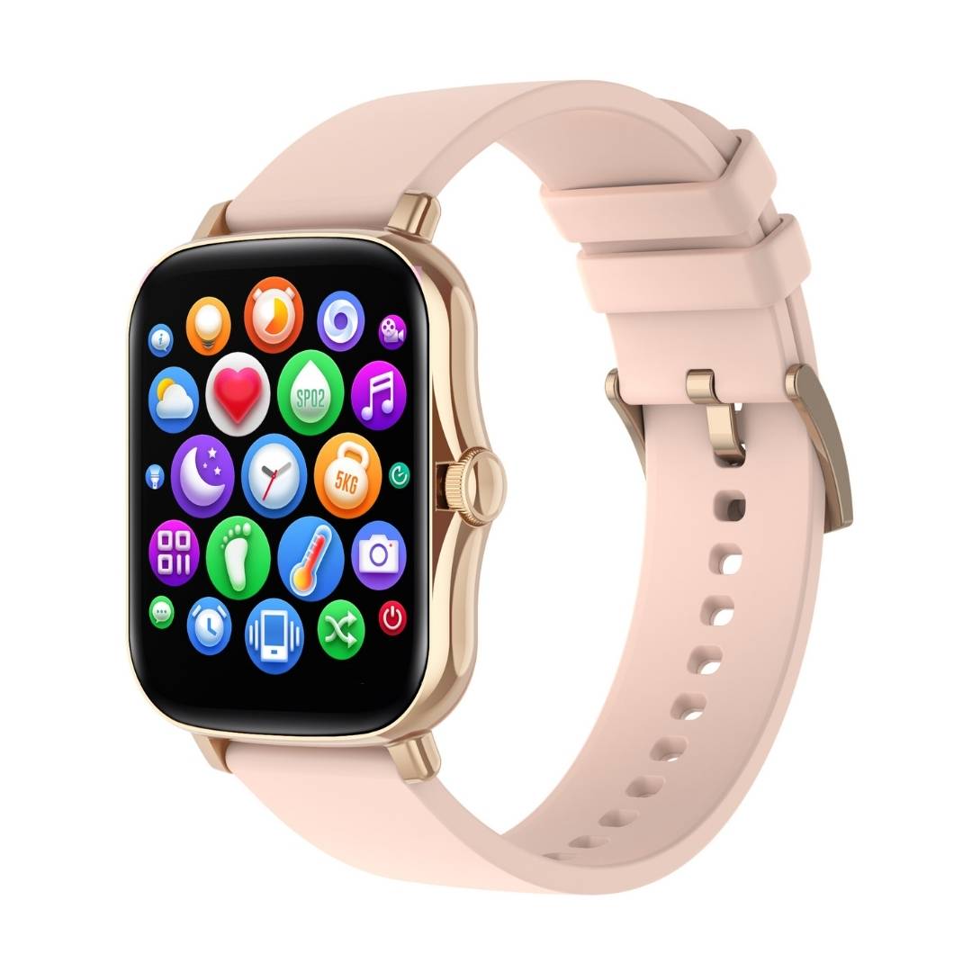 colmi plus smartwatch rose gold