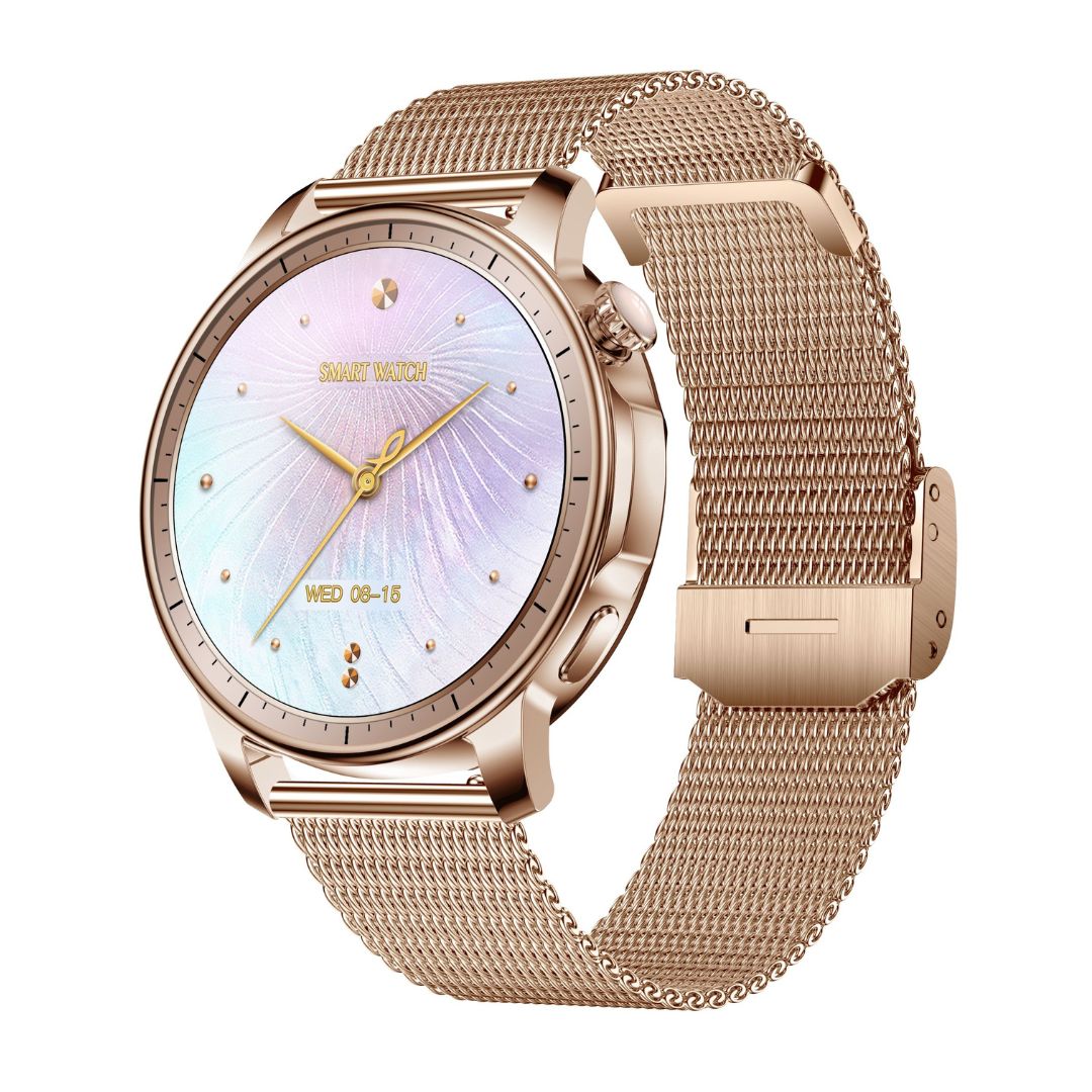 Gold Luxury Fitness MK1 Smartwach for Women – K Smartwatch