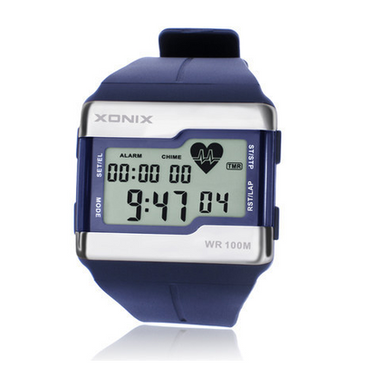 Multifunction Touch-sensitive Digital Watch With Heart Rate Monitor For Men